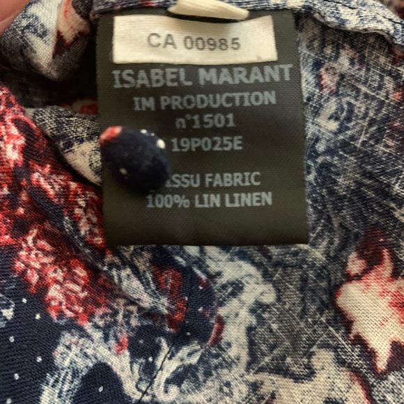 Isabel Marant Étoile Patterned Blouse - Picture 11 of 11